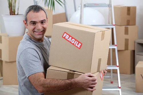 Moving house planning in Pimlico with residential properties in the background