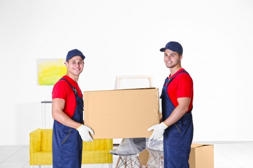 Removal team helping with a local move in Pimlico