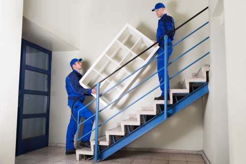 Local movers handling office furniture near Pimlico streets
