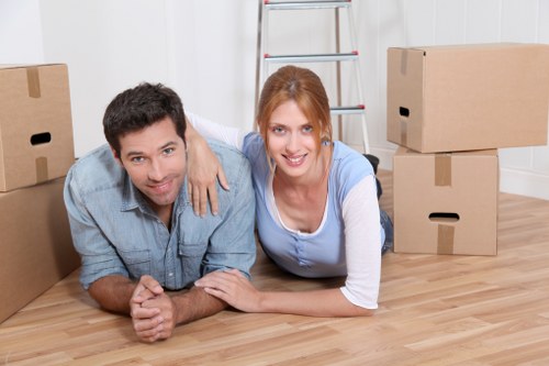 Moving truck service information for Pimlico residential streets