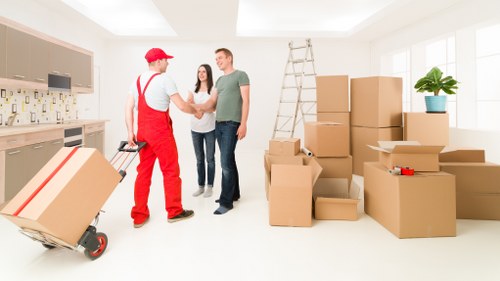 Local commercial removals service supporting a business relocation in Pimlico