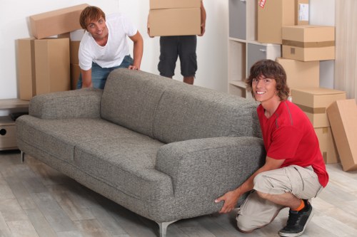 Packing and furniture handling for a move in Pimlico