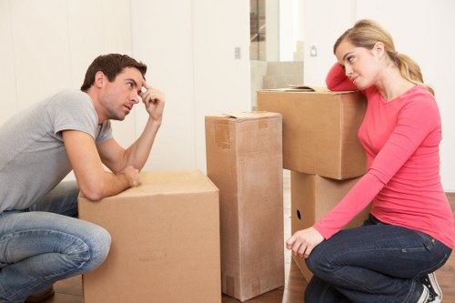 Customer booking and quotation details for removals service