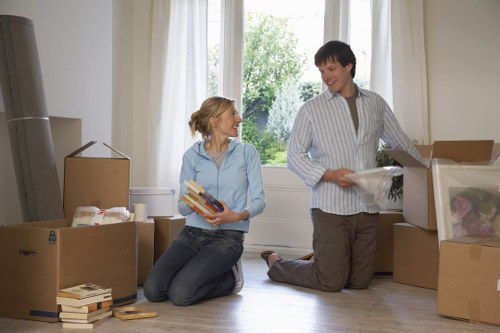 Urban moving service in Pimlico with a van and helper